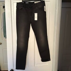 Treasure & Bond dark grey mid rise skinny jeans